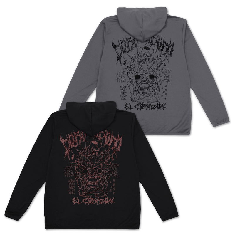 Dorohedoro (Original Version) - Shin Mask Thin Dry Hoodie (Black | Size XL) image 6