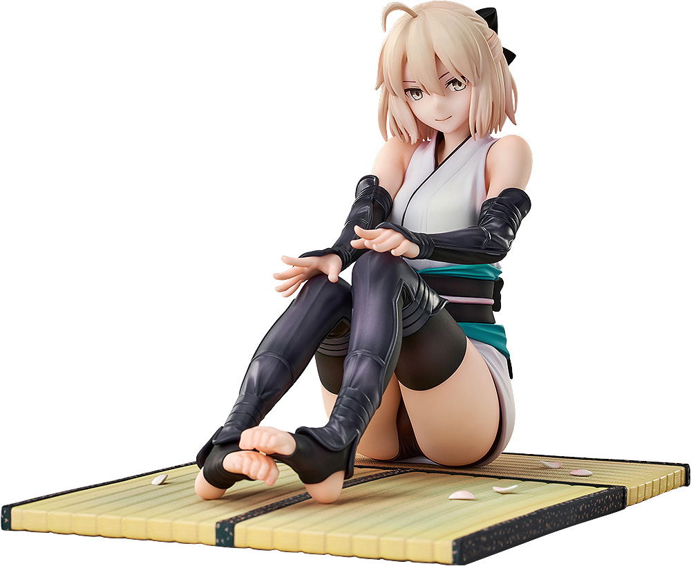 Fate/Grand Order 1/7 Scale Pre-Painted Figure: Saber / Okita Souji Final Ascension Ver.