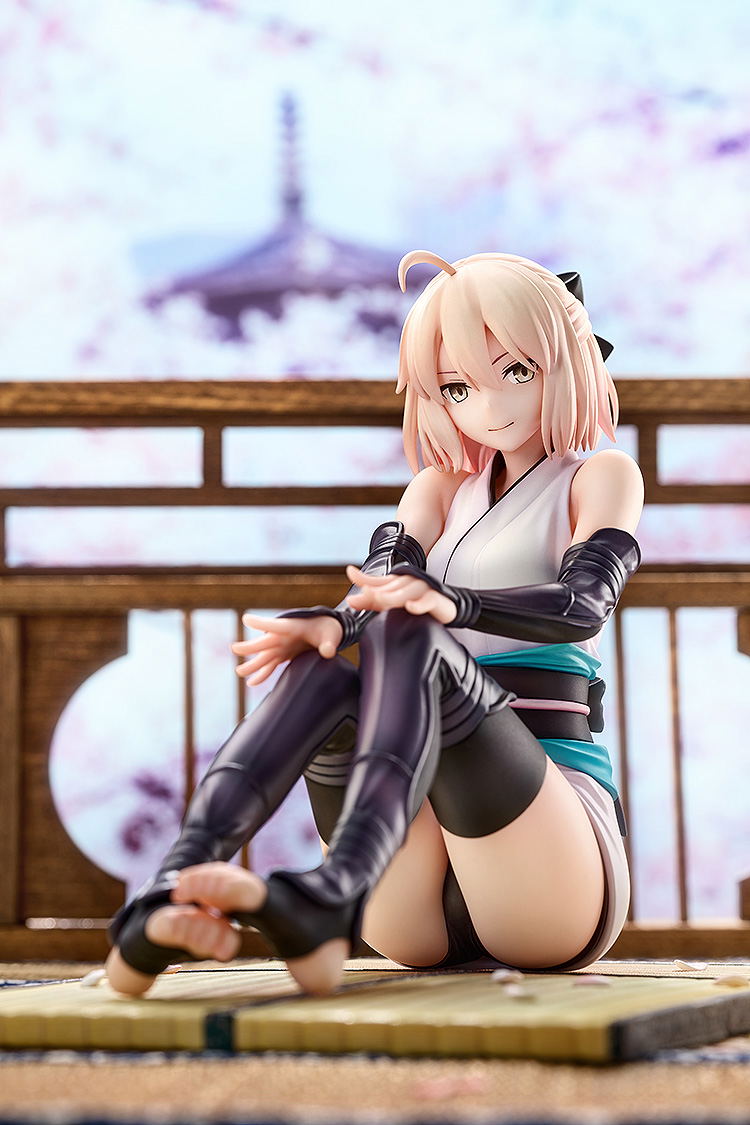 Fate/Grand Order 1/7 Scale Pre-Painted Figure: Saber / Okita Souji Final Ascension Ver. image 9