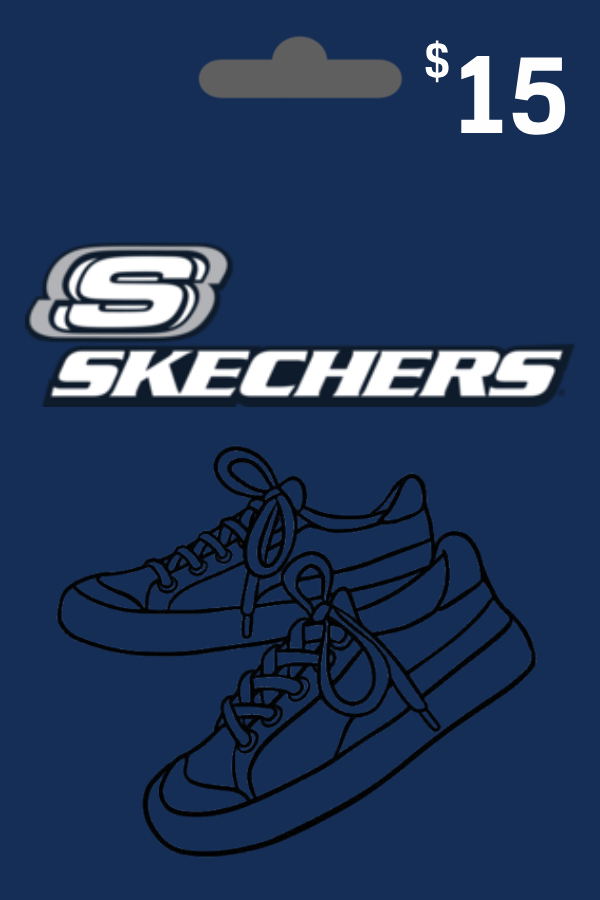 Skechers Gift Card 15 USD | US Account <span class="ext ext_digital">digital</span> image 1