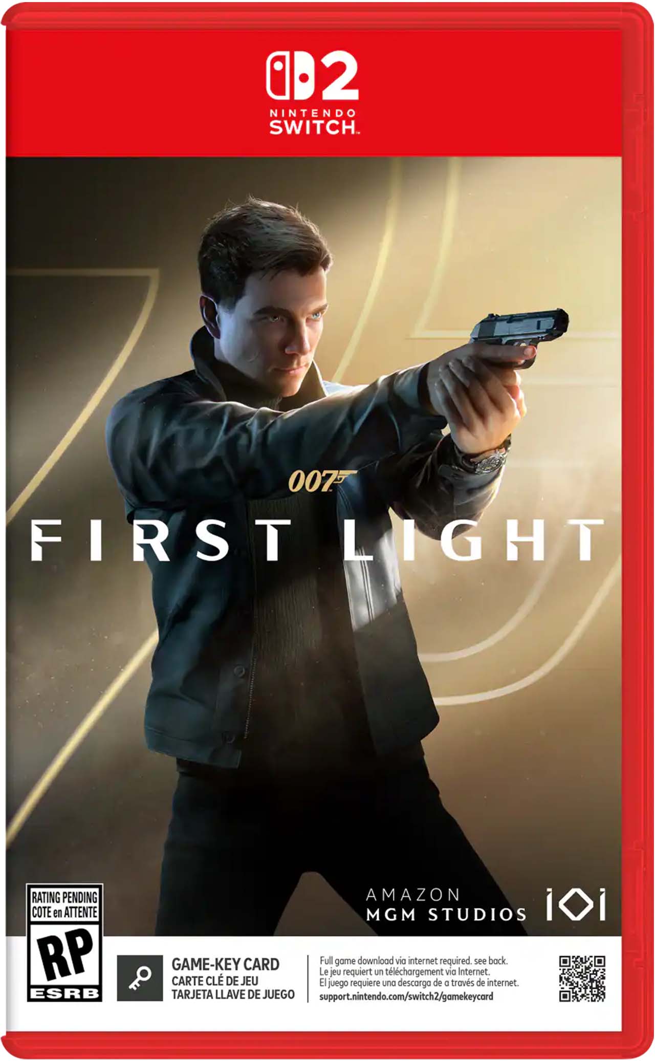 007 First Light Game Key Cart for Nintendo Switch 2