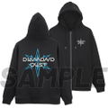 Girls Band Cry - Diamond Dust Zip Hoodie Ver.2.0 (Black | Size XXL) thumbnail 1
