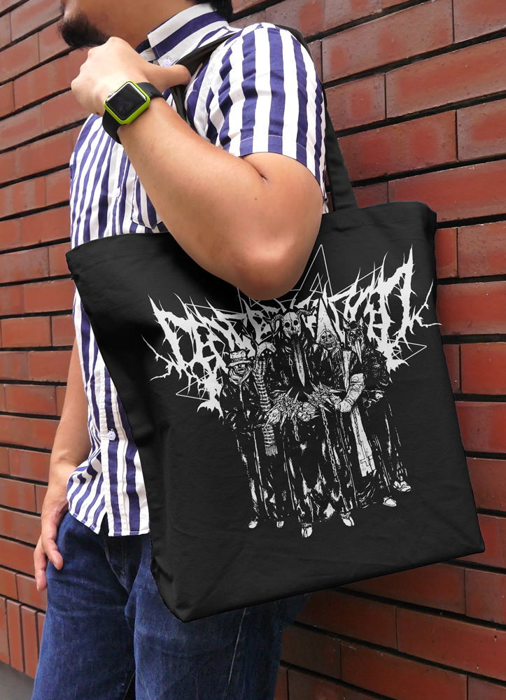 Dorohedoro (Original Version) - Devil's Large Tote Bag (Black) image 2