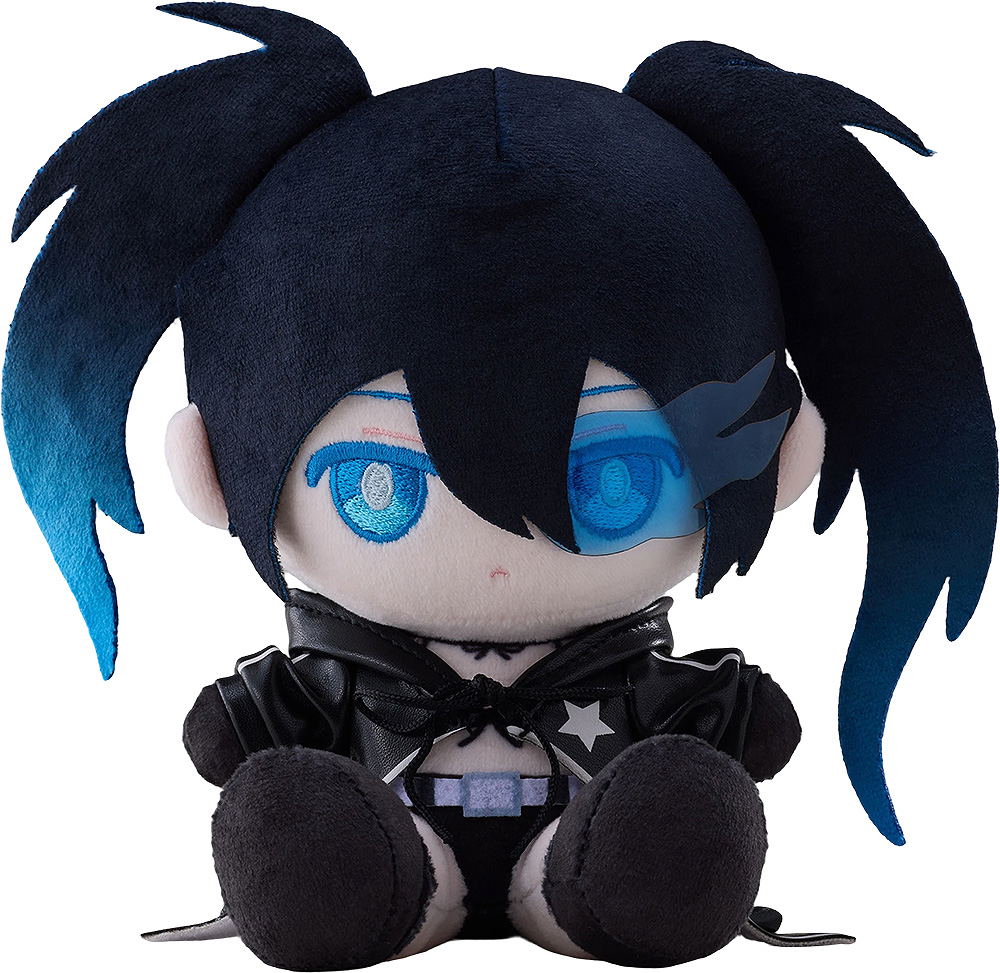 Black Rock Shooter Black Rock Shooter Punipuni Plushie — Import Game Deal