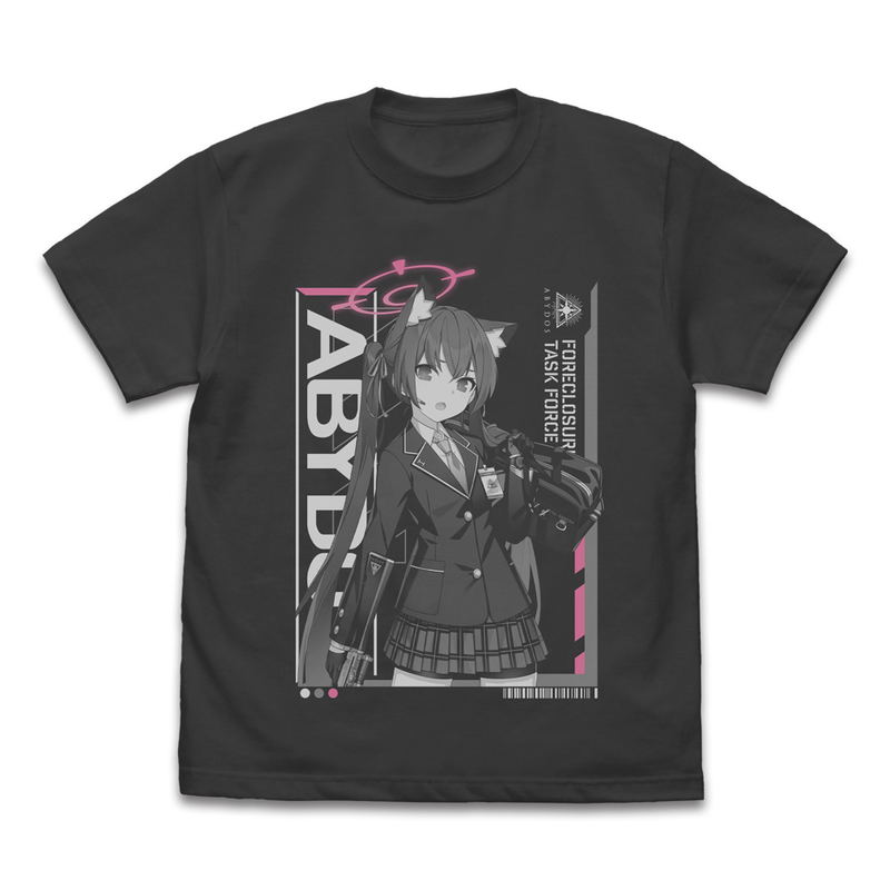 Blue Archive - Serika T-shirt (Sumi | Size L) image 1