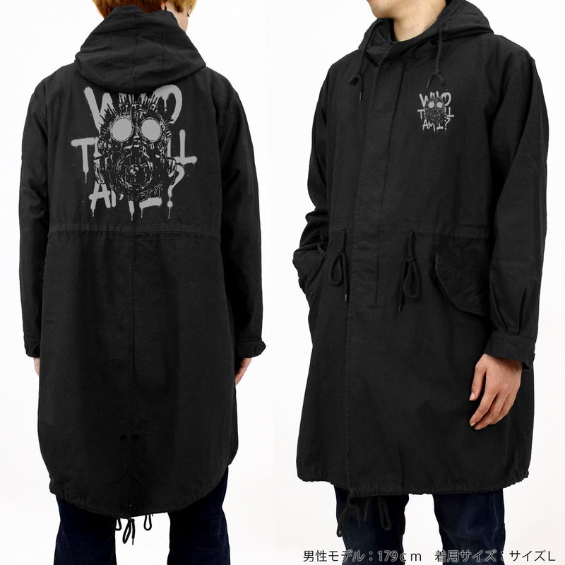 Dorohedoro (Original Version) - Kaiman Mask M-51 Jacket (Black | Size L) image 3