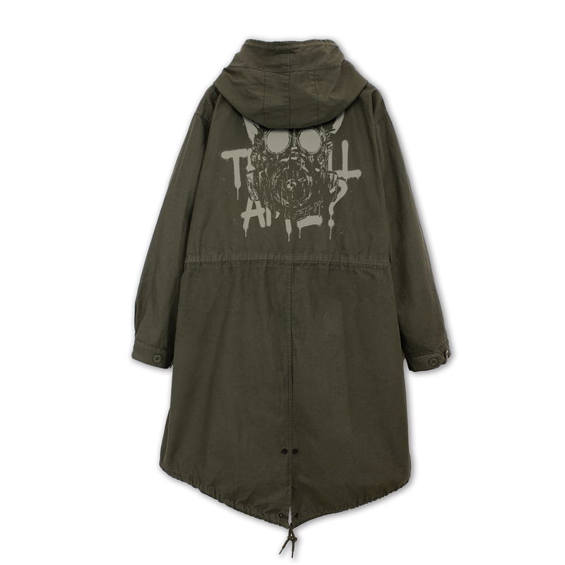 Dorohedoro (Original Version) - Kaiman Mask M-51 Jacket (Moss | Size L) image 1