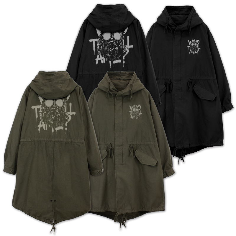 Dorohedoro (Original Version) - Kaiman Mask M-51 Jacket (Moss | Size M) image 5