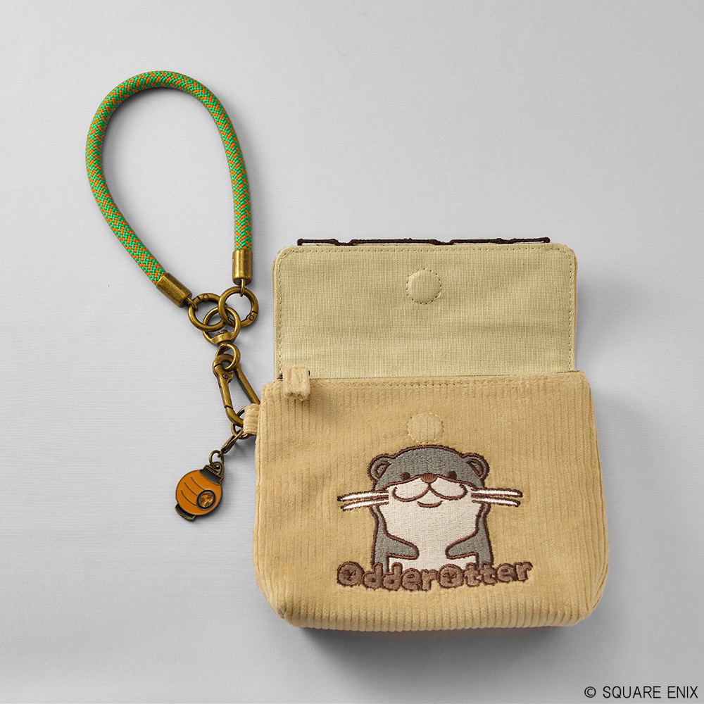 Final Fantasy XIV Mini Pouch With Charm Odder Otter