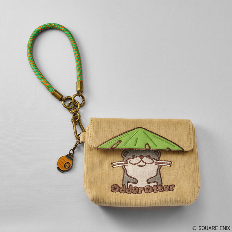 Final Fantasy XIV Mini Pouch With Charm Odder Otter image 2