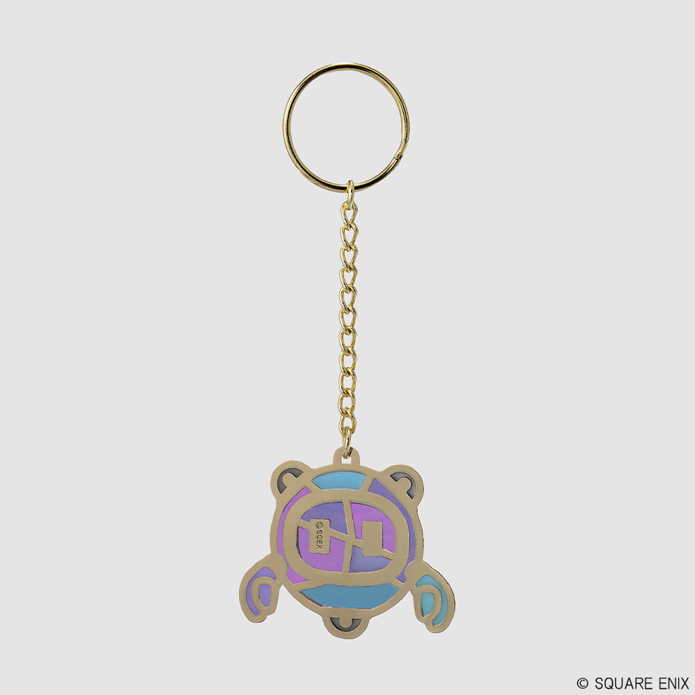 Final Fantasy XIV Stained Glass Style Key Chain Outrunner