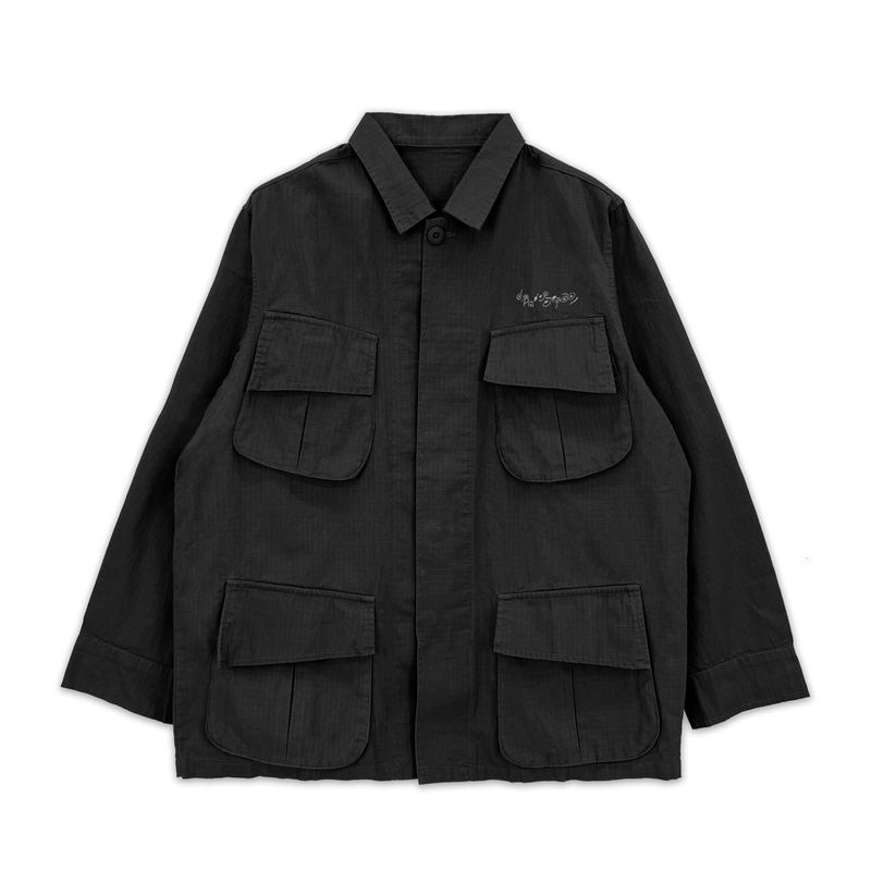 Made In Abyss: The Golden City Of The Scorching Sun - Abyss Map Fatigue Jacket Ver.2.0 (Black | Size L) image 2