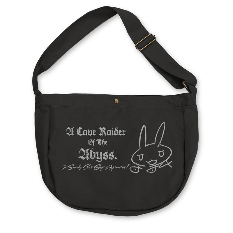 Made In Abyss: The Golden City Of The Scorching Sun - Nanachi's Autograph Newspaper Bag (Black) image 1