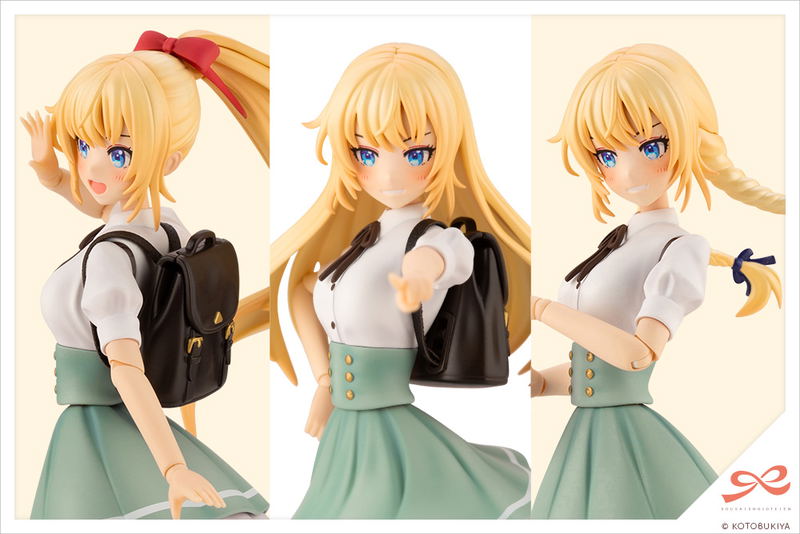 Sousai Shojo Teien 1/10 Scale Plastic Model Kit: Saeki Ritsuka St. Iris Gakuen Girls' High School Summer Clothes (Re-run) image 13