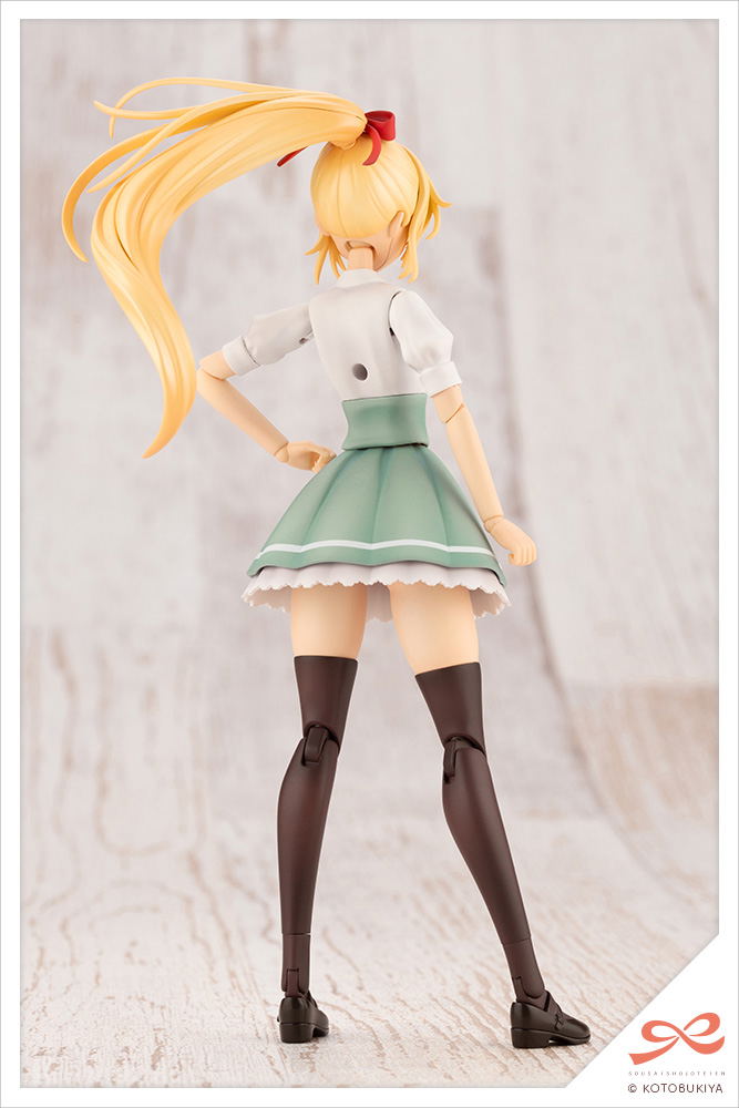 Sousai Shojo Teien 1/10 Scale Plastic Model Kit: Saeki Ritsuka St. Iris Gakuen Girls' High School Summer Clothes (Re-run) image 5