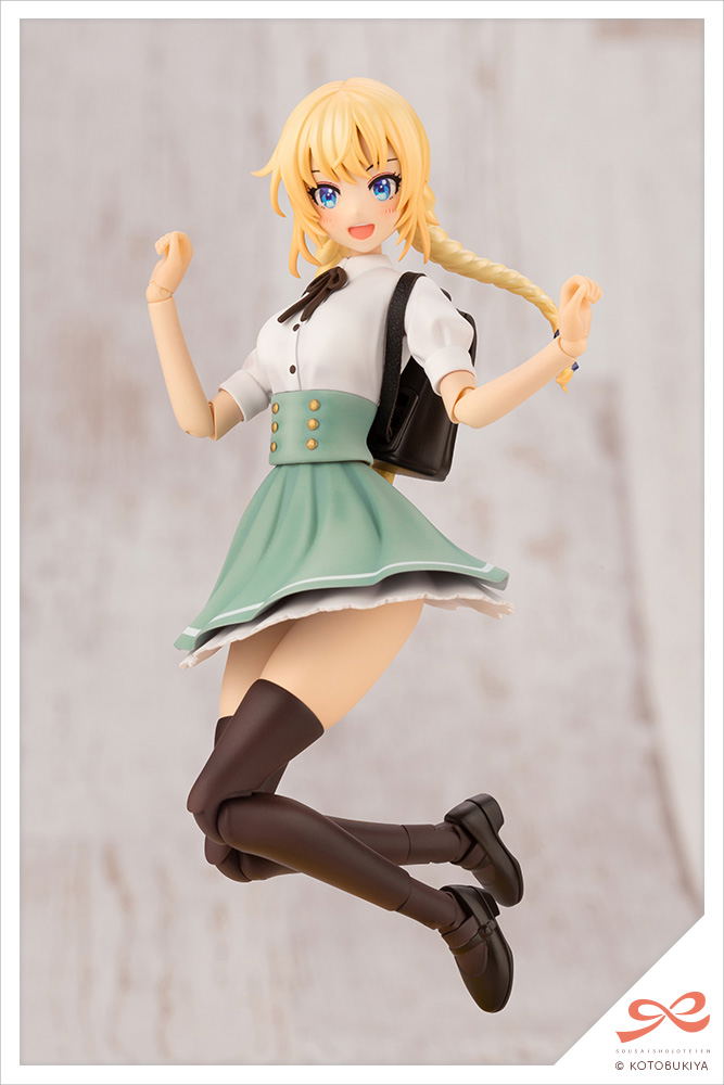 Sousai Shojo Teien 1/10 Scale Plastic Model Kit: Saeki Ritsuka St. Iris Gakuen Girls' High School Summer Clothes (Re-run) image 10
