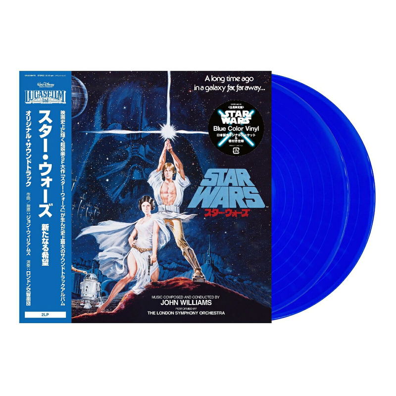 Star Wars: A New Hope Original Soundtrack [Limited Edition] (Blue Color Vinyl) image 1