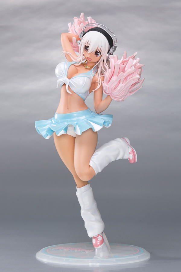 Super Sonico 1/6 Scale Pre-Painted Figure: Super Sonico Cheerleader Ver. Sun Kissed (Re-run) image 4