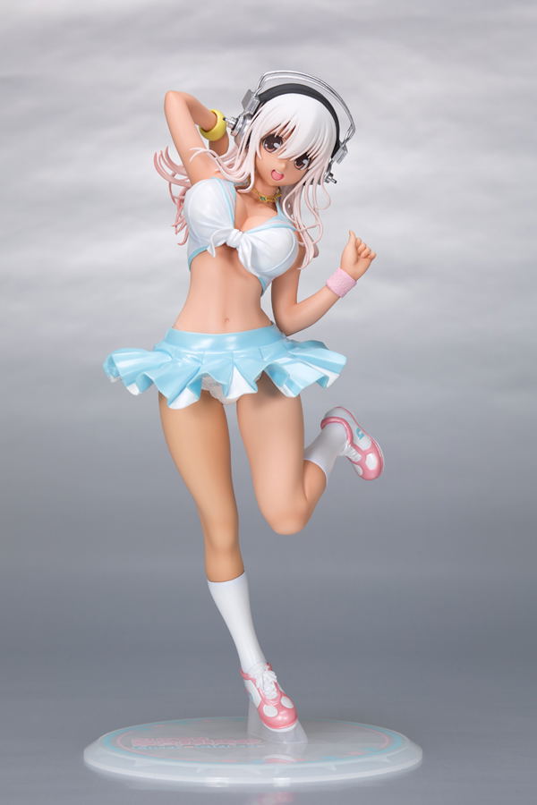 Super Sonico 1/6 Scale Pre-Painted Figure: Super Sonico Cheerleader Ver. Sun Kissed (Re-run) image 5