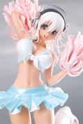 Super Sonico 1/6 Scale Pre-Painted Figure: Super Sonico Cheerleader Ver. Sun Kissed (Re-run) thumbnail 7