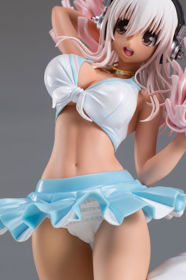 Super Sonico 1/6 Scale Pre-Painted Figure: Super Sonico Cheerleader Ver. Sun Kissed (Re-run) image 9