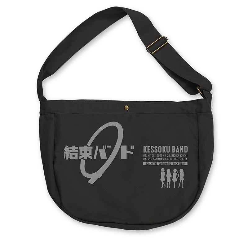 Anime Bocchi The Rock! - Kessoku Band Newspaper Bag (Black) image 1