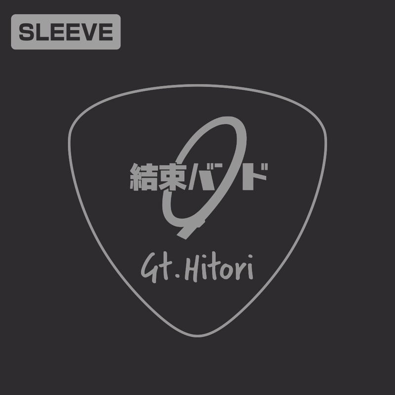 Anime Bocchi The Rock! - Gotoh Hitori Ribbed Long Sleeve T-shirt (Black | Size S) image 3