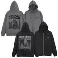 Anime Bocchi The Rock! - Gotoh Hitori Zip Hoodie (Mix Gray | Size M) thumbnail 4