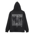 Anime Bocchi The Rock! - Ijichi Nijika Zip Hoodie (Black | Size XXL) thumbnail 1
