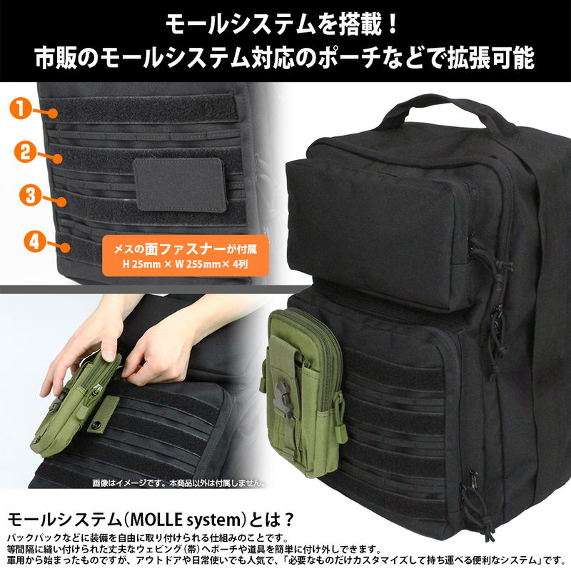 Blue Archive - Foreclosure Task Force Functional Backpack (Ranger Green) image 8