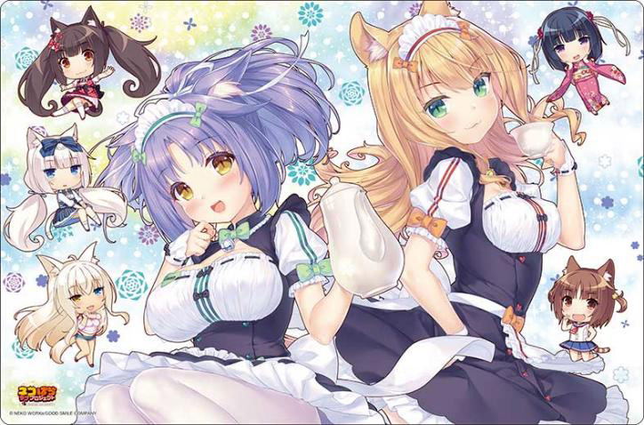 Bushiroad Rubber Mat Collection V2 Vol. 1967 Nekopara Love Project Maple & Cinnamon — Import Game Deal