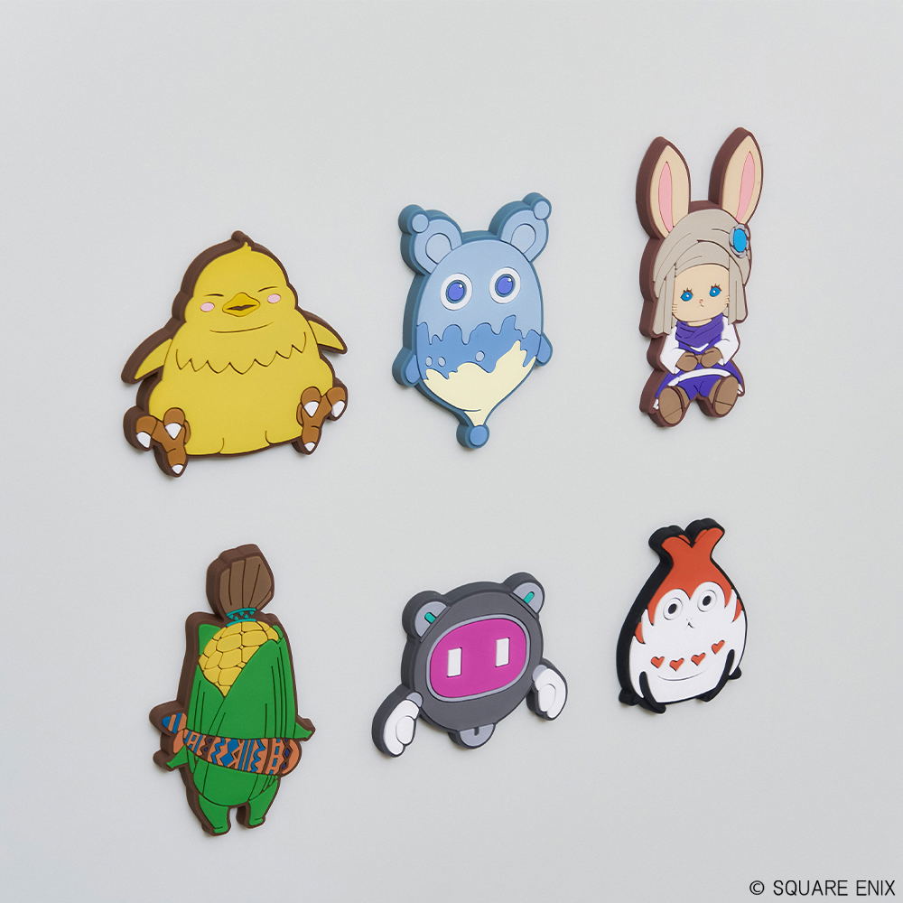 Final Fantasy XIV Rubber Magnet Collection Vol. 1 (Set of 6 Pieces)