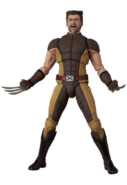 Mafex Deadpool & Wolverine: Wolverine Brown Ver. image 1