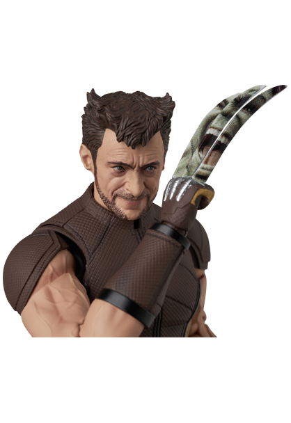 Mafex Deadpool & Wolverine: Wolverine Brown Ver. image 5