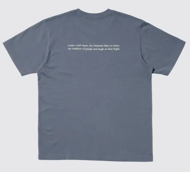UT Pokémon Gengar Graphic T-Shirt (Gray | Size M) image 2