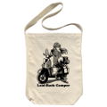 Yuru Camp Season 3 - Original Illustration Of Shima Rin Shoulder Tote Bag Taking A Break On The Bike Ver. (Natural) thumbnail 1