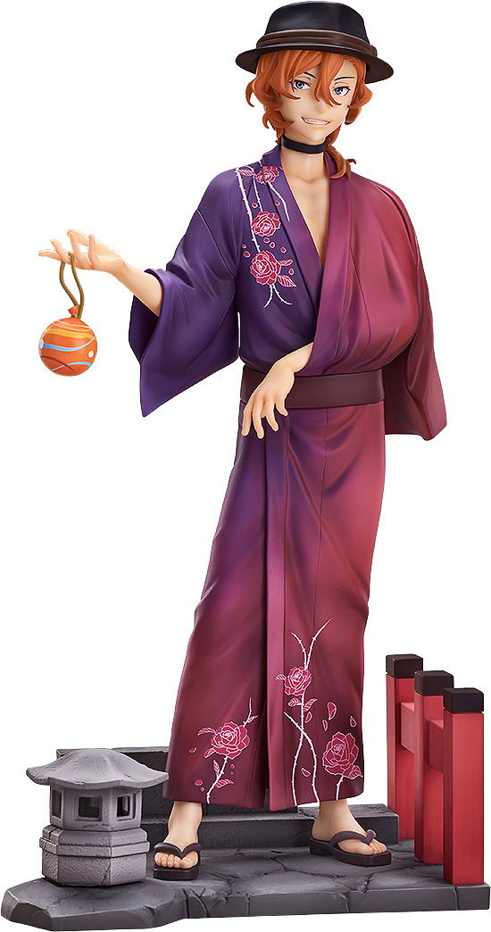 Bungo Stray Dogs 1/7 Scale Pre-Painted Figure: Nakahara Chuya Yukata Ver. image 1