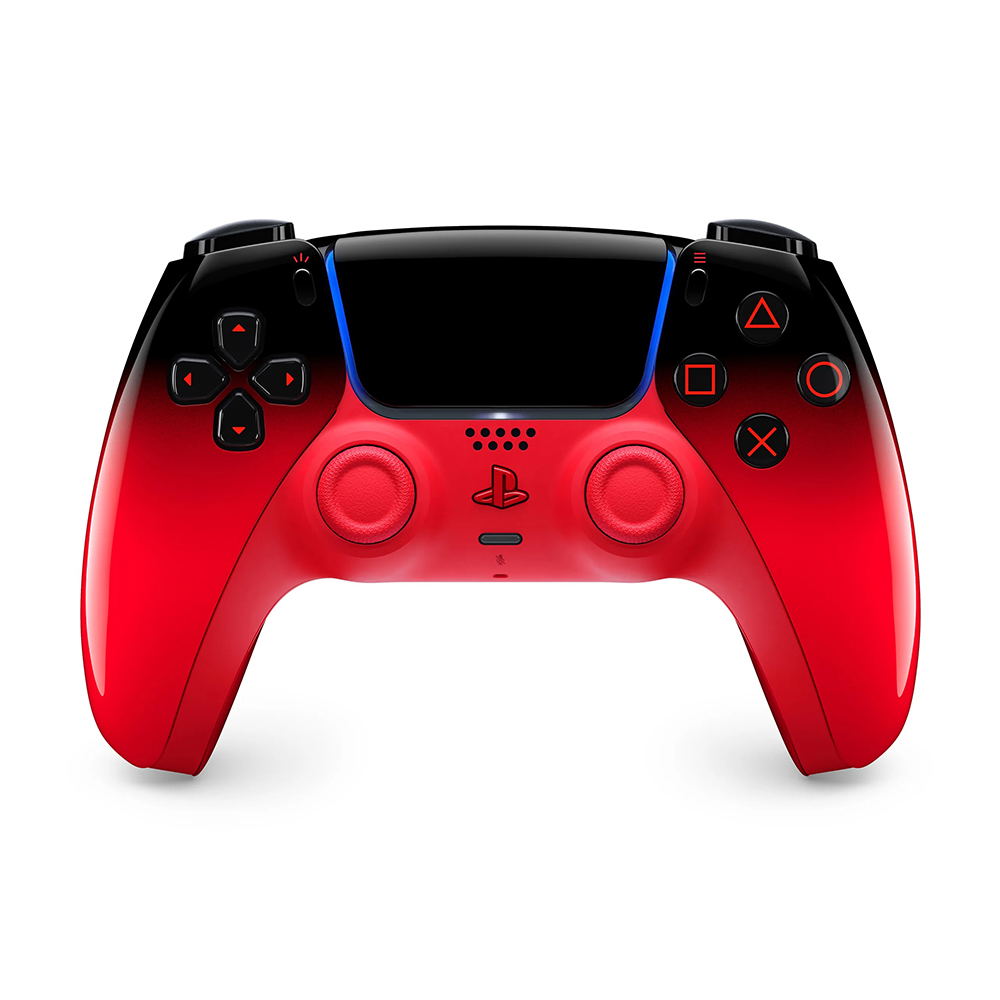 DualSense Wireless Controller [Techno Red] for PlayStation 5, PlayStation 5 Pro, PlayStation 5 Slim