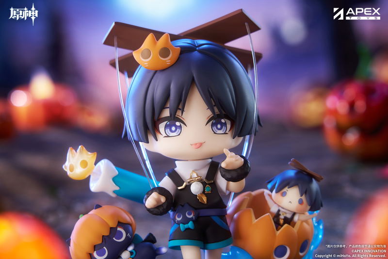 Genshin Impact Twilight Whimsy Series Chibi Chara Figure Wanderer image 7