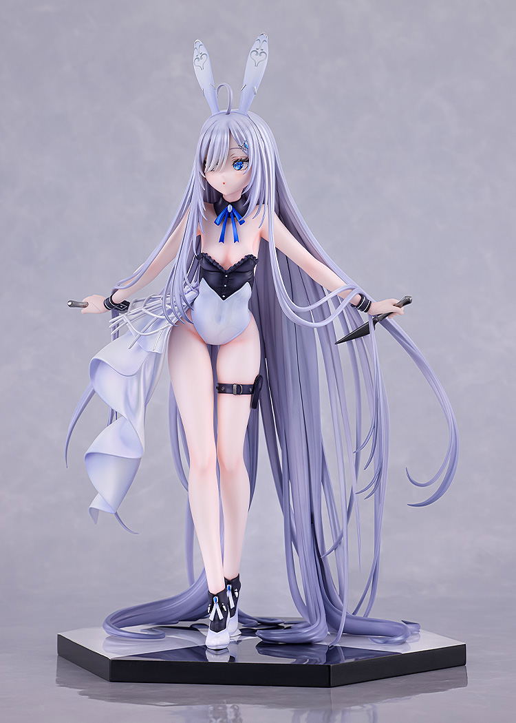 Playing Death Games to Put Food on the Table 1/7 Scale Pre-Painted Figure: Light Novel Yuki Bunny Dress Ver. image 5