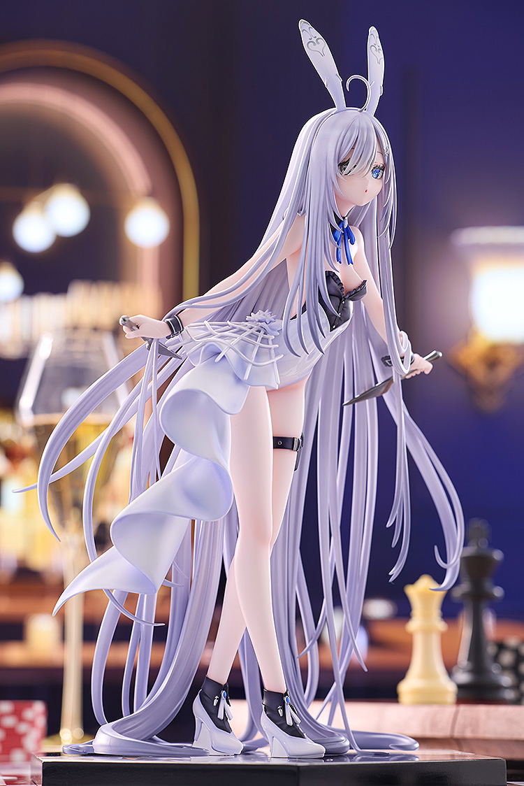 Playing Death Games to Put Food on the Table 1/7 Scale Pre-Painted Figure: Light Novel Yuki Bunny Dress Ver. image 9