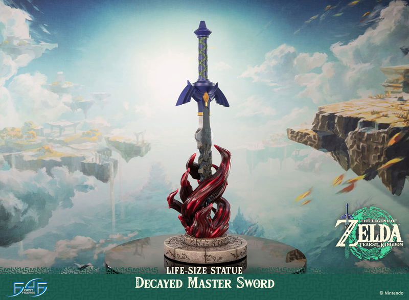 The Legend of Zelda: Tears of the Kingdom Decayed Master Sword Life-Size Statue [Standard Edition] image 10