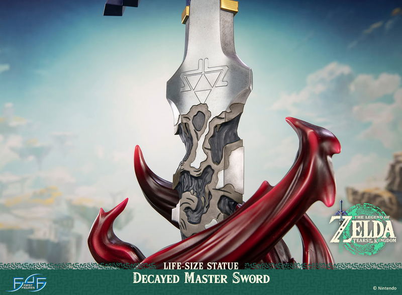 The Legend of Zelda: Tears of the Kingdom Decayed Master Sword Life-Size Statue [Standard Edition] image 16