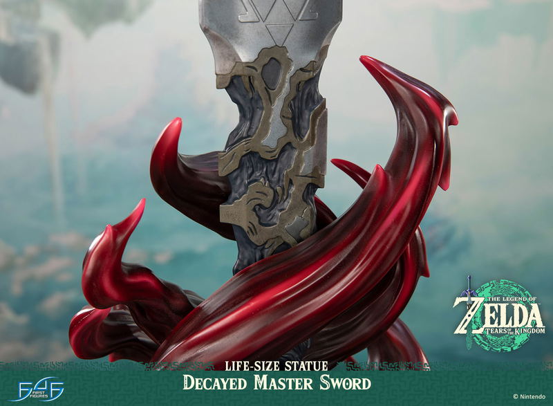 The Legend of Zelda: Tears of the Kingdom Decayed Master Sword Life-Size Statue [Standard Edition] image 18