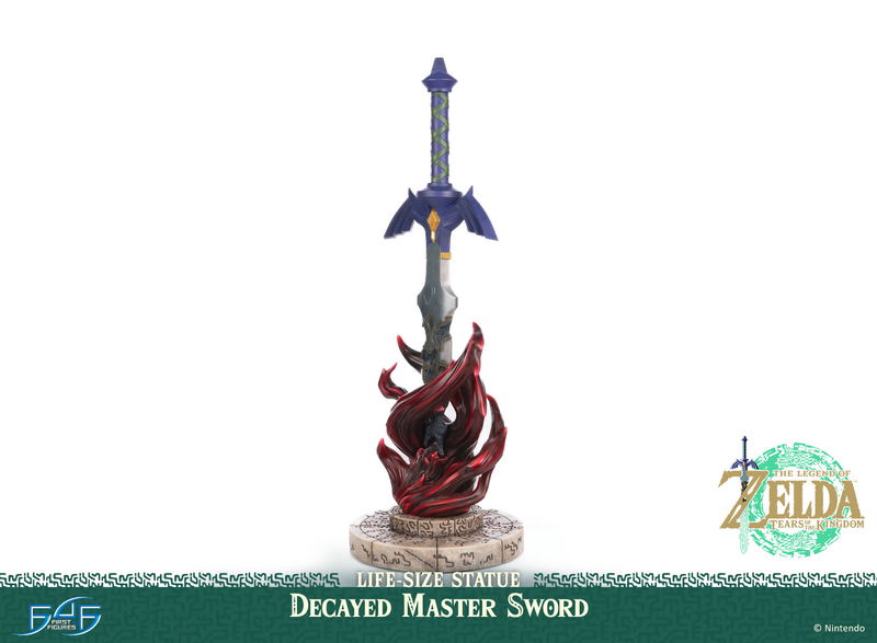 The Legend of Zelda: Tears of the Kingdom Decayed Master Sword Life-Size Statue [Standard Edition] image 2