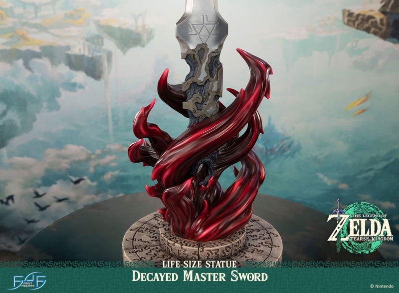 The Legend of Zelda: Tears of the Kingdom Decayed Master Sword Life-Size Statue [Standard Edition] image 20