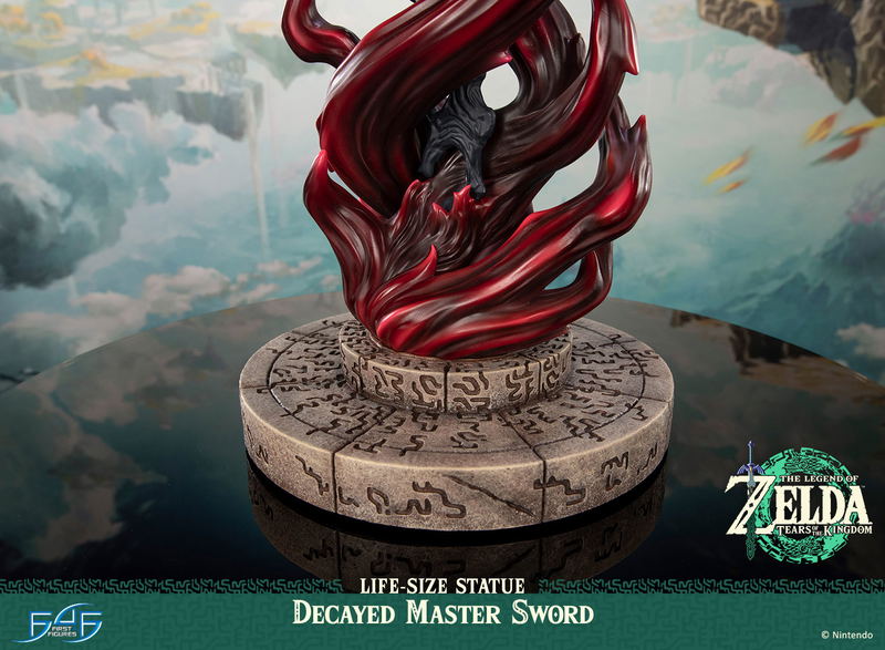 The Legend of Zelda: Tears of the Kingdom Decayed Master Sword Life-Size Statue [Standard Edition] image 21