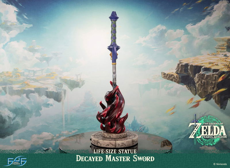 The Legend of Zelda: Tears of the Kingdom Decayed Master Sword Life-Size Statue [Standard Edition] image 9