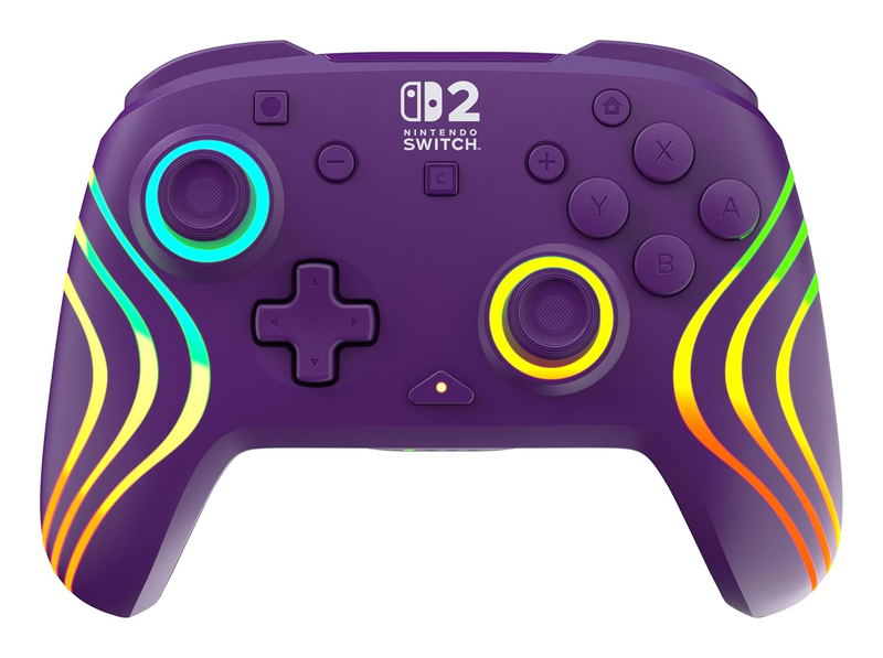 Turtle Beach Afterglow Wave Wireless Controller for Nintendo Switch 2 (Purple) image 1