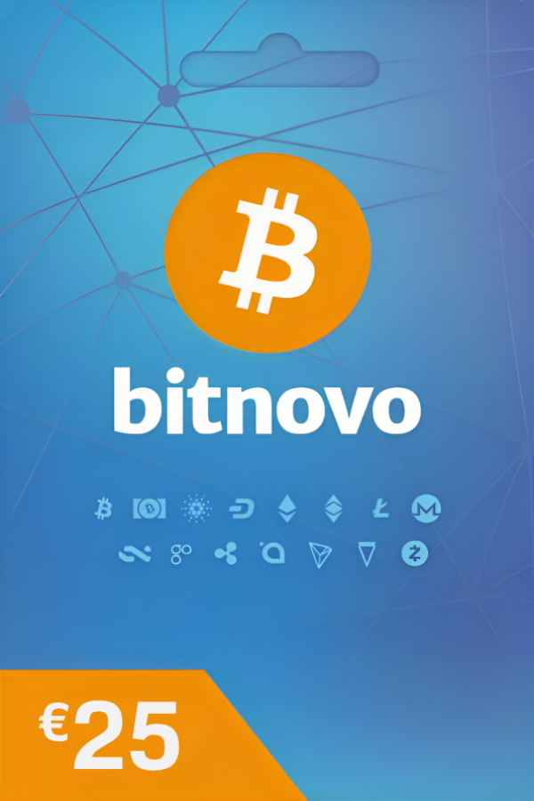 BitNovo Crypto Card 25 EUR digital — Import Game Deal